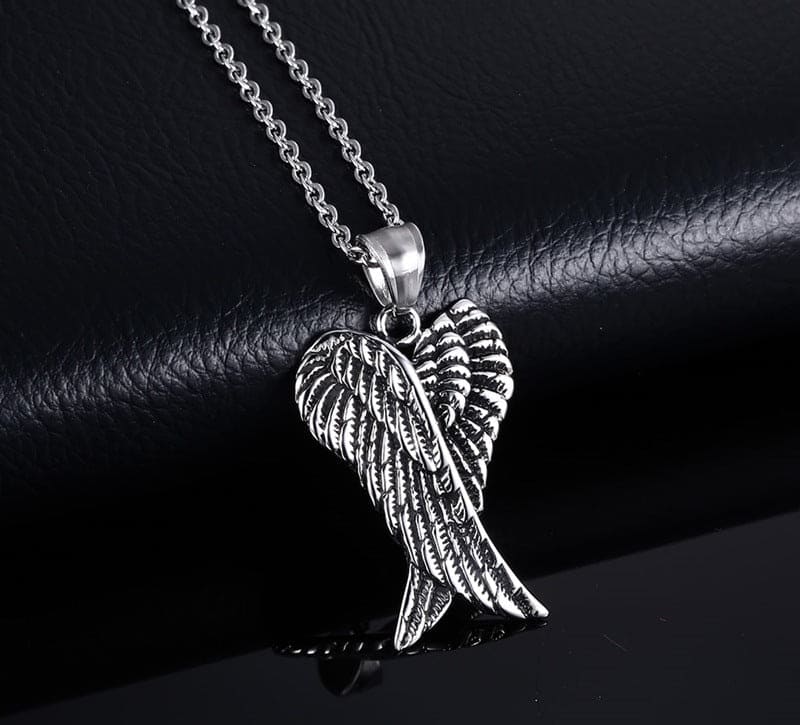 Stainless Steel Angel Wings Pendant