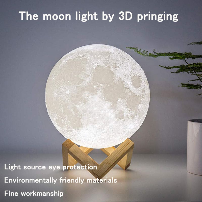 3D Moon Lamp LED Night Light