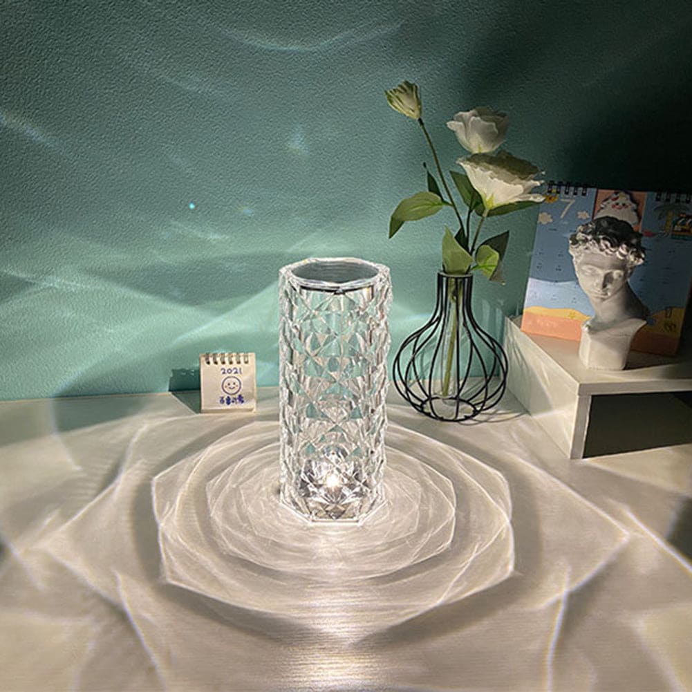 Nordic Crystal Projector Lamp - Home Decor