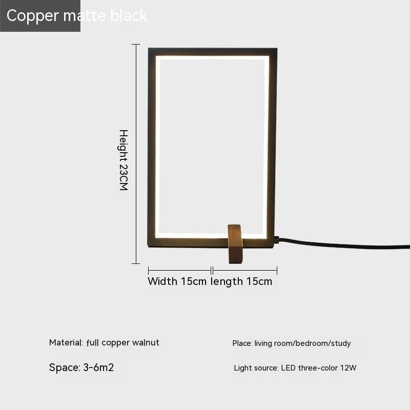 Copper Box Lamp